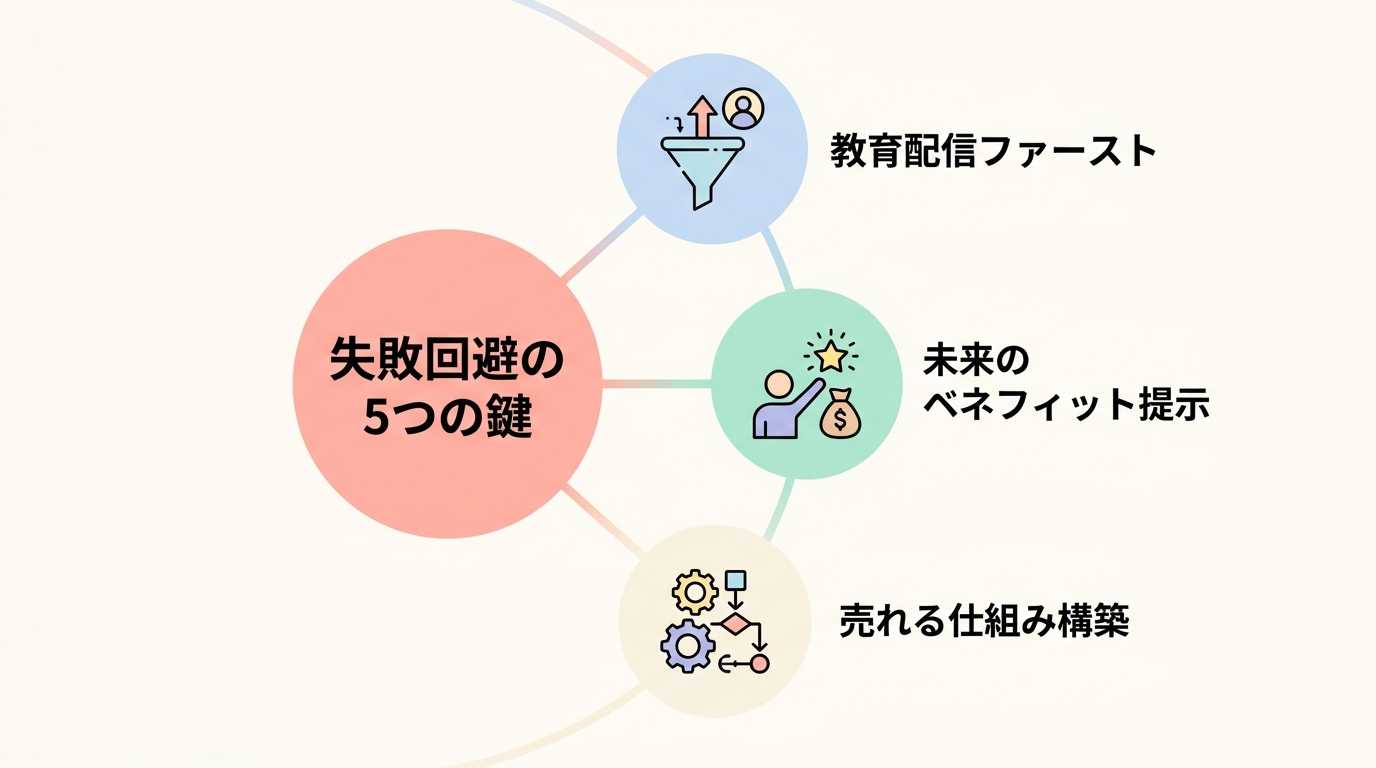 AIを使ったコンテンツ販売で「失敗しない」ための5つの注意点