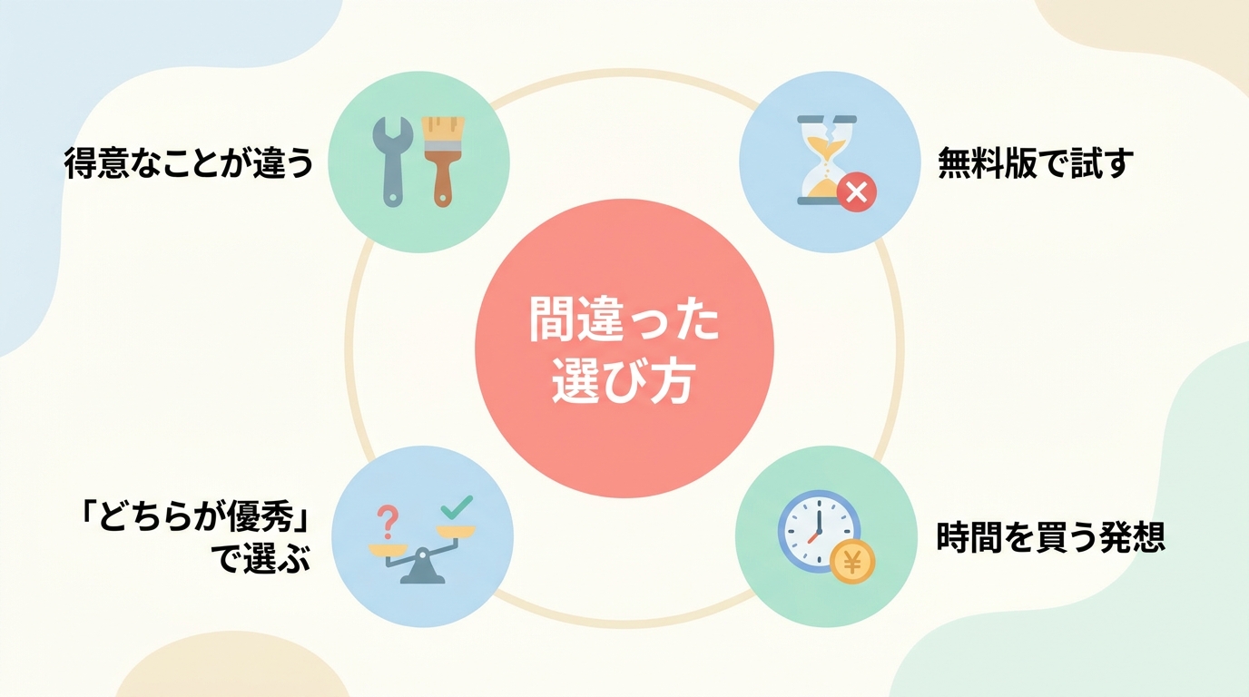 失敗しやすい選び方